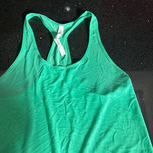 Lululemon Athletica Green Tank Top